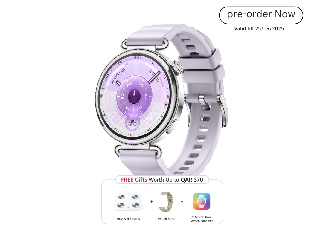 Buy HUAWEI Watch GT 6 41mm – AMOLED, 14-Day Battery, 5ATM in Qatar Buy HUAWEI Watch GT 6 41mm – AMOLED, 14-Day Battery, 5ATM in Qatar